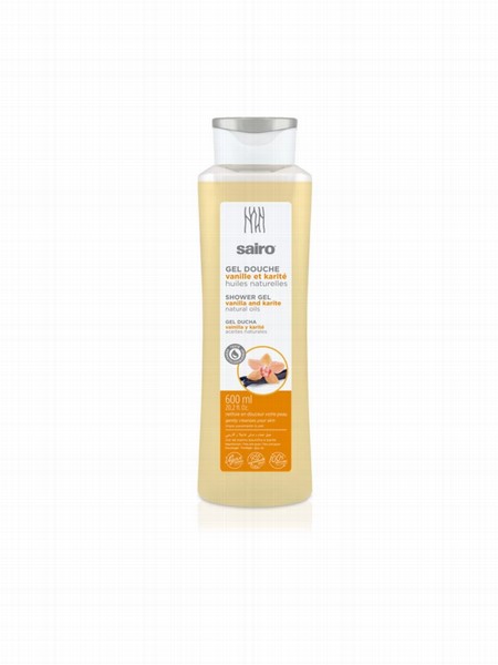 Dušas želeja SAIRO Vanilla and Karite, 600ml