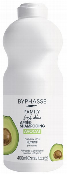 Matu kondicionieris Byphass Family Fresh Delice Avaocado Dry Hair 400ML