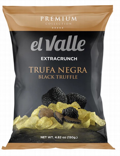 El Valle Black Truffle kartupeļu čipsi 150g