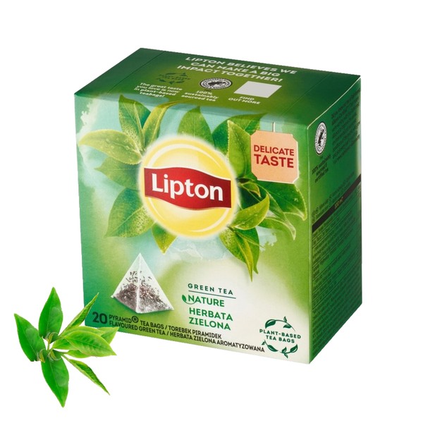 Tea Lipton PY Green Fresh Nature 20s x 1.4g, 28g
