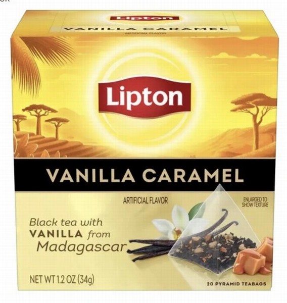 Tea Lipton PY Vanilla Caramel black 20x1.7g