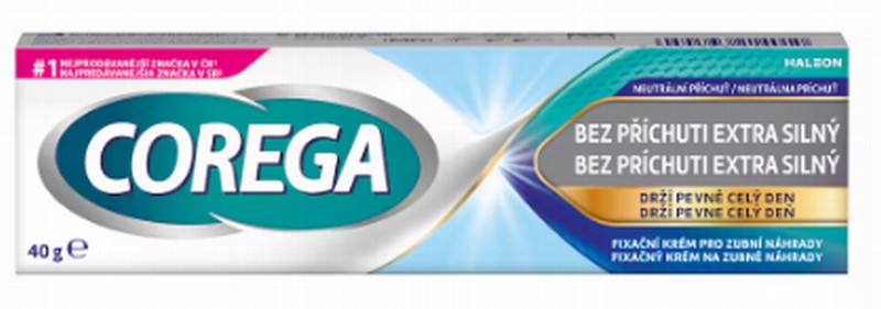 Corega fixation creme Unflavored Extra Strong 40g