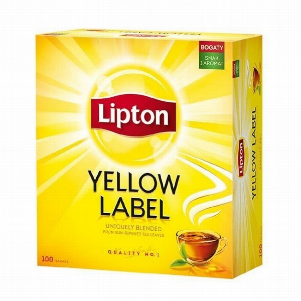 Tea Lipton "Yellow Label" 100s x 2gr new