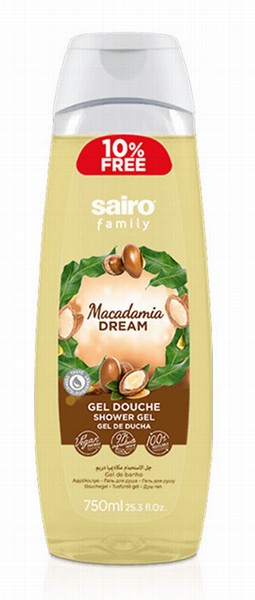 Dušas želeja SAIRO Macadamia Dream, 750ml