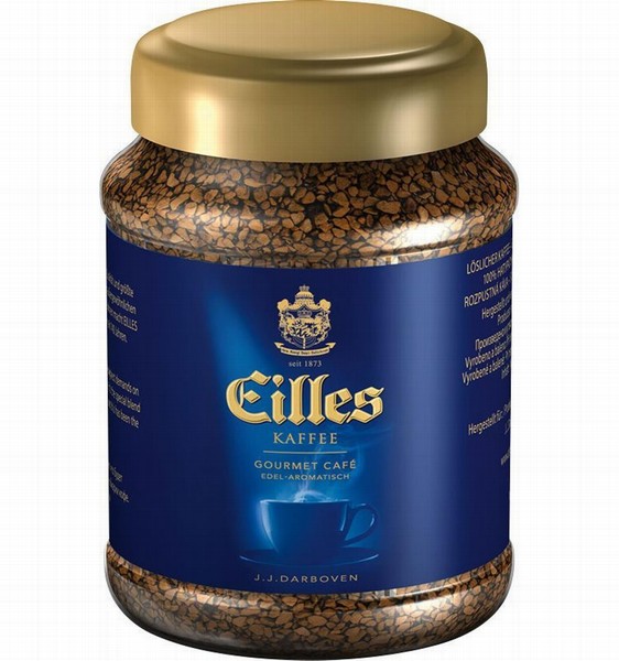 Šķīstošā  kafija Eilles Gourmet, 100g