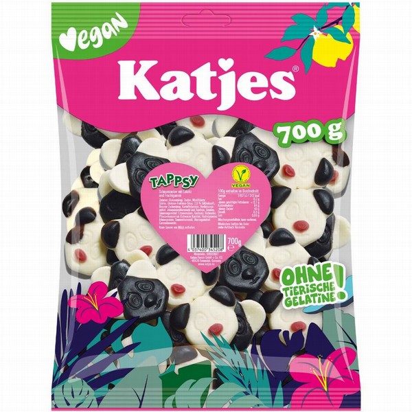 Košļ.konfektes KATJES Tappsy, 700g
