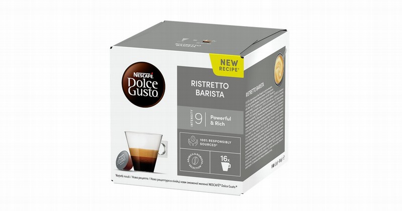 Kafijas kapsulas Nescafe DOLCE GUSTO Ristretto Barista, 104g