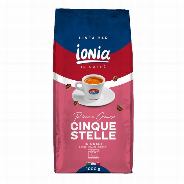Kafijas pupiņas IONIA Cinque Stelle 1kg