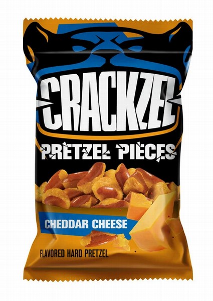 Lauzti klinģerīši CKRACKZEL ar Čedera siera garšu, 85g