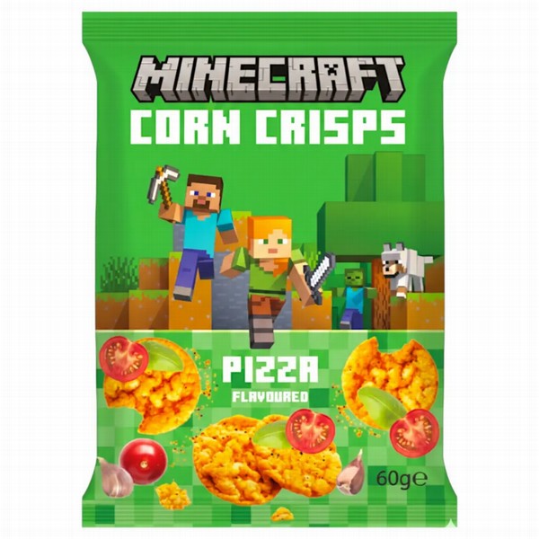Kukurūzas uzkoda MINECRAFT ar Picas garšu 60g