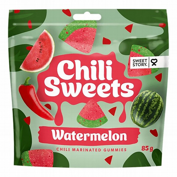 Košļ.konfektes Sweet Story Chilly Sweets ARBŪZS, 85g
